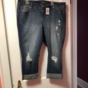 Torrid Premium Cropped Jeans